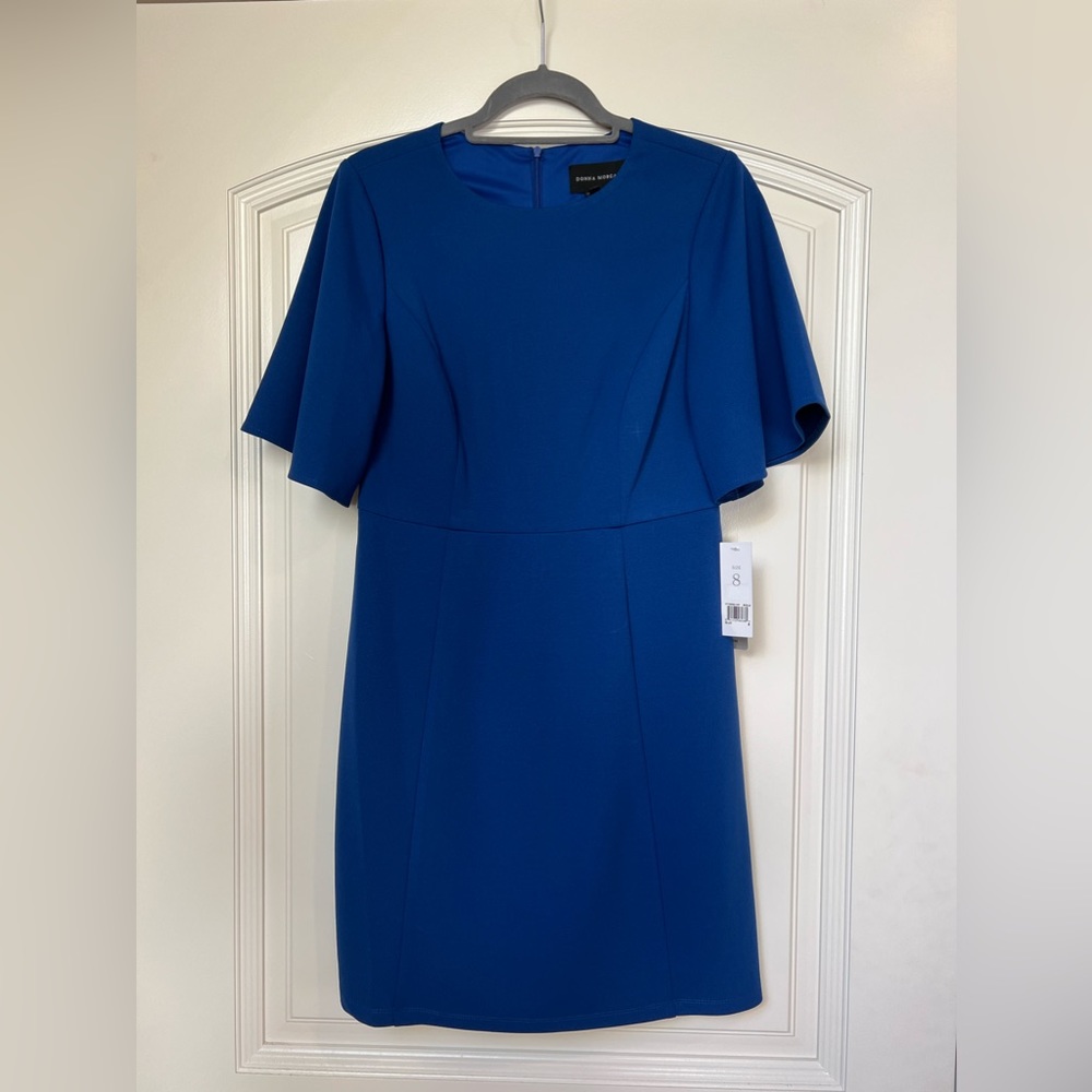 NWT Donna Morgan Royal Blue Work Dress